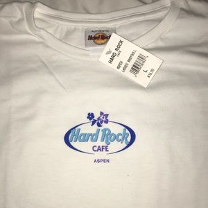 Hard Rock Cafe- Aspen Croptop